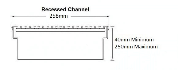 250Custom-304-C Linear Drain