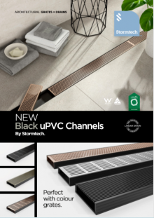Stormtech Black uPVC Channel