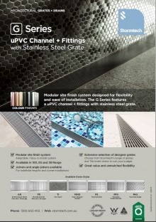 Drainage channel modular kit