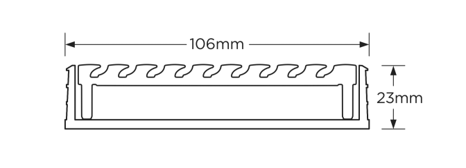 100AAGBL20 Linear Drain