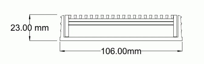 100PSGALLBL20 Linear Drain