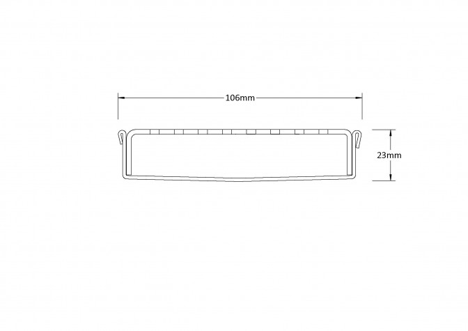 100PASi20MTL Linear Drain