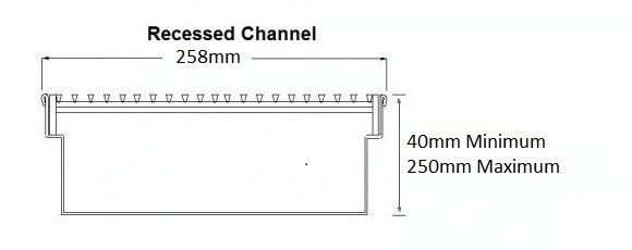 250Custom-316-C Linear Drain