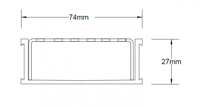 65MNDGBL25 Linear Drain