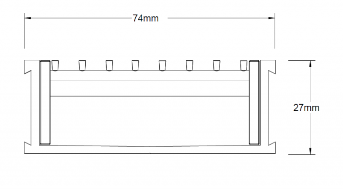 65TRGBL25 Linear Drain