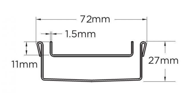 65Tii25 Tile Insert Drain