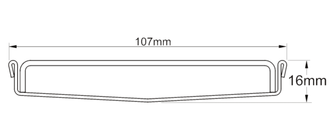 100PPSi12MTL Linear Drain